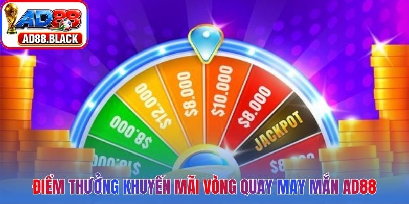 Phần quà điểm thưởng khuyến mãi vòng quay may mắn AD88