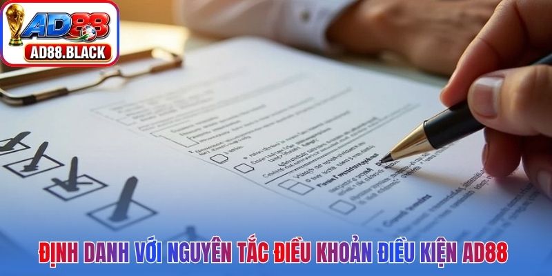 Tài khoản định danh với nguyên tắc điều khoản điều kiện AD88 an toàn