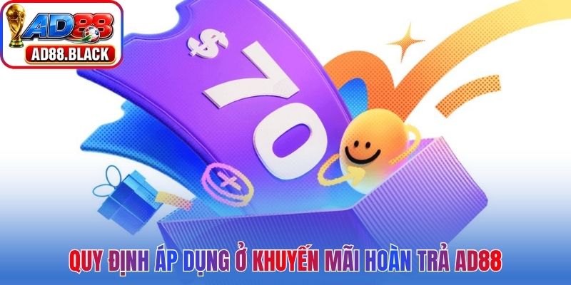 Quy định áp dụng ở khuyến mãi hoàn trả AD88